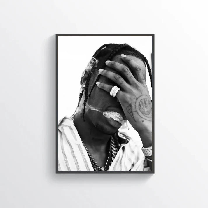 BLACK/WHITE TRAVIS