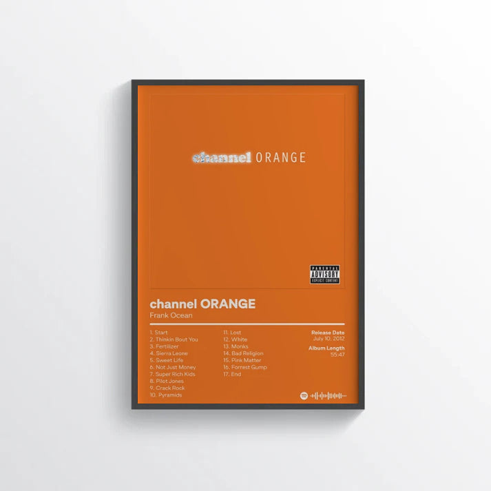 FRANK OCEAN "CHANNEL ORANGE"