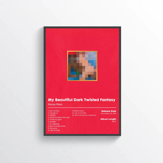 KANYE WEST "MY BEAUTIFUL DARK TWISTED FANTASY"