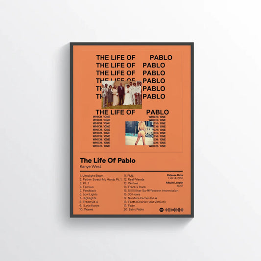 KANYE WEST "THE LIFE OF PABLO"